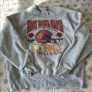 Champion Gray Rose Bowl Game Crewneck Sweater